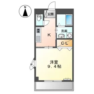 神奈川県小田原市中曽根【アパート】の間取り