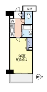 メゾンエクレーレ新宿西戸山【3階】の間取り