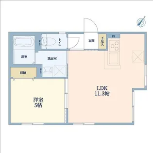 東京都杉並区阿佐谷北2【マンション】の間取り
