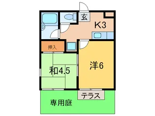 メゾン打出【1階】の間取り