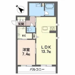 福岡県福岡市博多区上牟田3【マンション】の間取り
