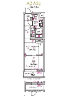 東京都品川区小山台2【マンション】の間取り
