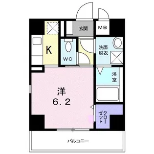 アーバンフォレスト【5階】の間取り