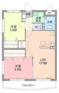 ジュエルSK【3階】の間取り