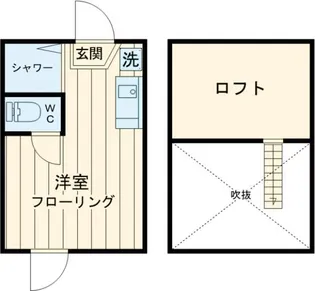 フェリスパッション【2階】の間取り