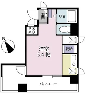 ケーエスビル【5階】の間取り