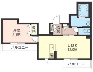 メゾン ド リブロン 積水ハウスシャーメゾン!【1階】の間取り