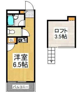 リバー・グリーン【1階】の間取り
