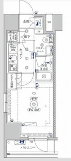 セジョリ板橋坂下【10階】の間取り
