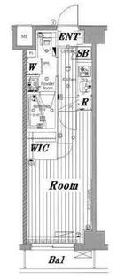 東京都大田区本羽田2【マンション】の間取り