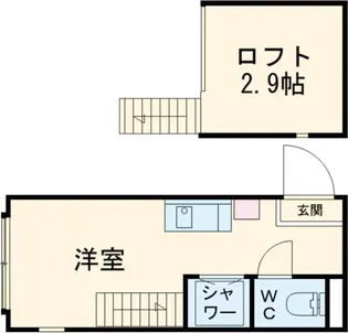 エルキュールテラス【1階】の間取り