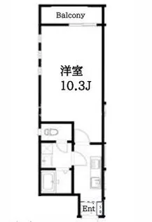 Air Tower Otsuka【2階】の間取り