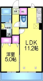 ユリシーズ【1階】の間取り