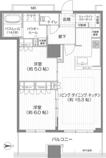 プレサンスレジェンド堺筋本町タワー【10階】の間取り