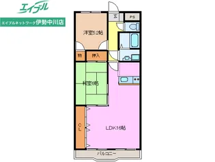 ラ・リューシュ【1階】の間取り