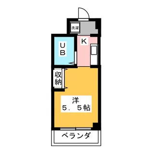 サンクレール【2階】の間取り
