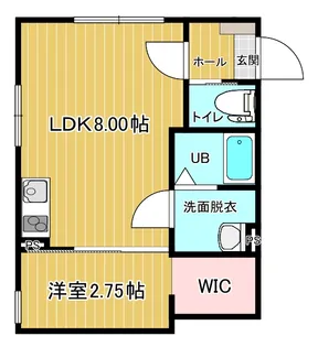 DATEN泉ヶ丘【2階】の間取り