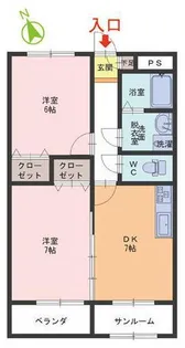 ラ・プラージュ【3階】の間取り