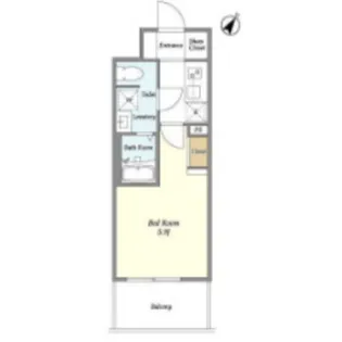 La Douceur川崎I【7階】の間取り