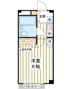 セインコラージュF【1階】の間取り