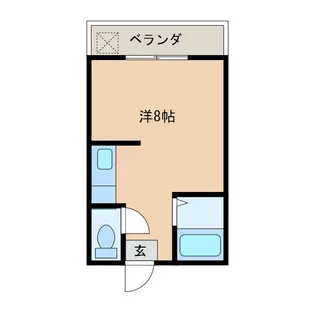 ソレイユハイツ【1階】の間取り