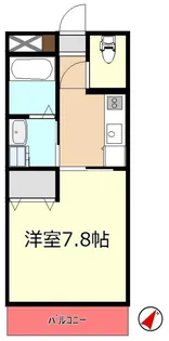 アルカディア【1階】の間取り