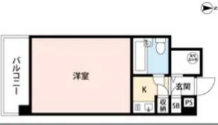 ライオンズプラザ池袋【7階】の間取り