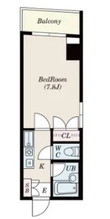 エス-フォート八王子【3階】の間取り