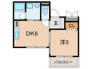 リライアンス明石六番館【3階】の間取り