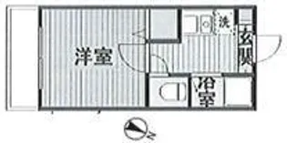 ランドフォレスト南林間I【1階】の間取り