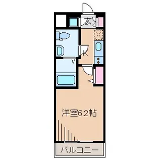 神奈川県横浜市神奈川区松見町3【マンション】の間取り