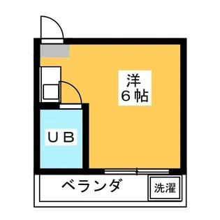 カスティル松葉【4階】の間取り