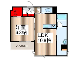 アーバンサイドIII【2階】の間取り