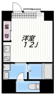 Fマンション【1階】の間取り