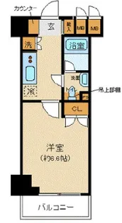 パレステュディオ麹町【5階】の間取り