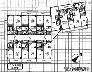 ダイワティアラ津田沼V【2階】の間取り
