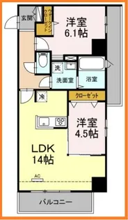 GRAND SOLEIL【5階】の間取り
