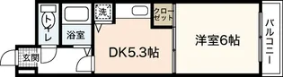 ANNEX瀬川【3階】の間取り