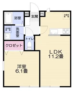 グランソレイユ【1階】の間取り