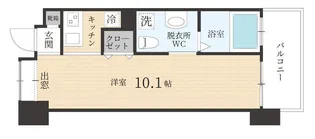 ルネッサンス21赤坂けやき通り【10階】の間取り