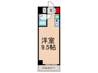 ビッグ武蔵野池袋【4階】の間取り