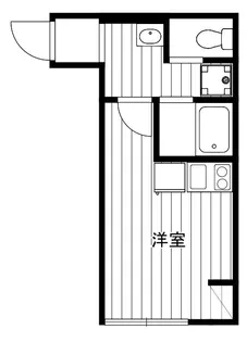 Casa四葉A【1階】の間取り