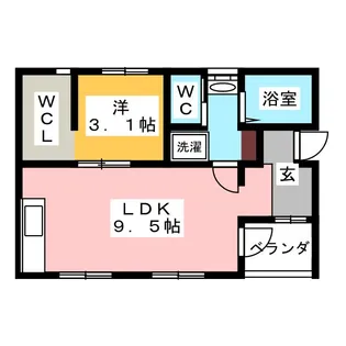 メゾン ド シプレIII【2階】の間取り