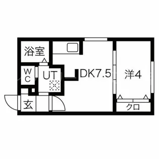 Beeプライム大通東7【3階】の間取り