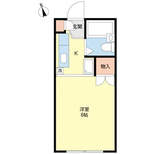 ハイム都【1階】の間取り