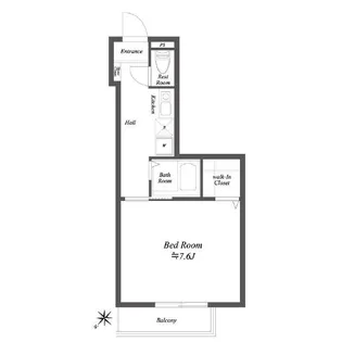 ブロッサムテラス新小岩【2階】の間取り