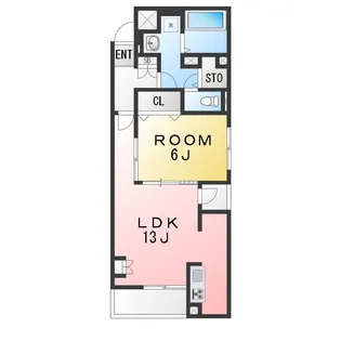 ブリッサ港南【3階】の間取り