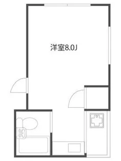大横町ニュー田口ビル【3階】の間取り