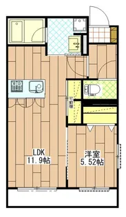 アンマリアーレ【3階】の間取り