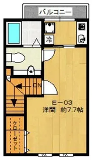 フラッツ ソブリン【2階】の間取り